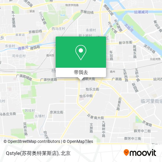 Qstyle(苏荷奥特莱斯店)地图