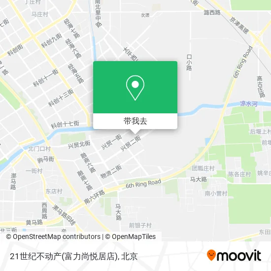 21世纪不动产(富力尚悦居店)地图