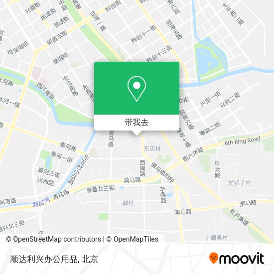 顺达利兴办公用品地图