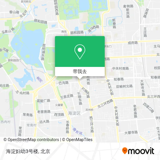 海淀妇幼3号楼地图