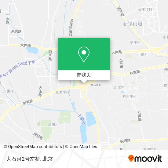 大石河2号左桥地图