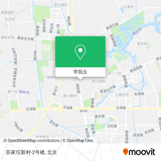 苏家坨新村-2号楼地图