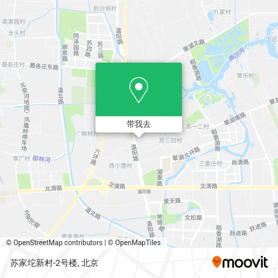 苏家坨新村-2号楼地图