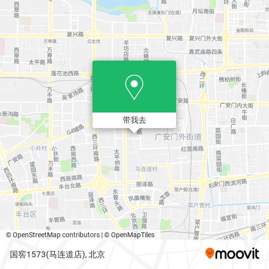 国窖1573(马连道店)地图