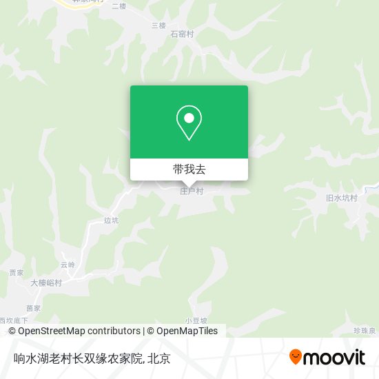 响水湖老村长双缘农家院地图