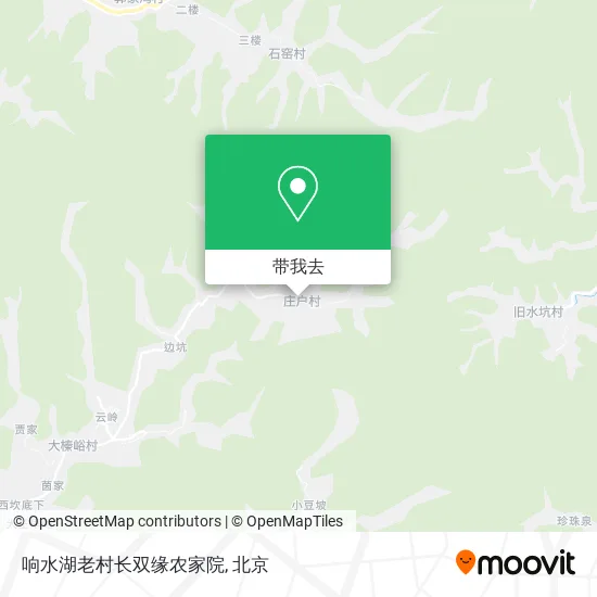 响水湖老村长双缘农家院地图