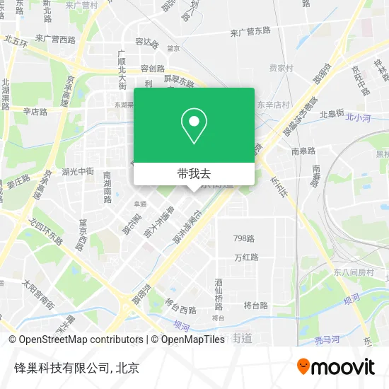 锋巢科技有限公司地图