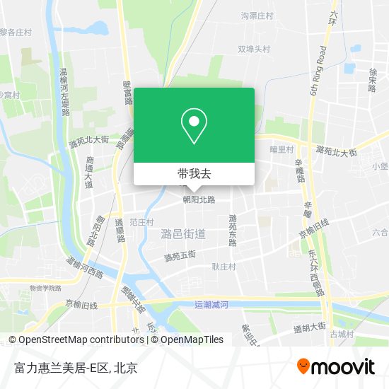 富力惠兰美居-E区地图