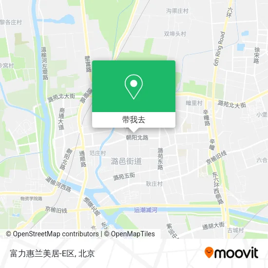 富力惠兰美居-E区地图