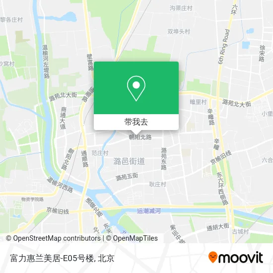 富力惠兰美居-E05号楼地图