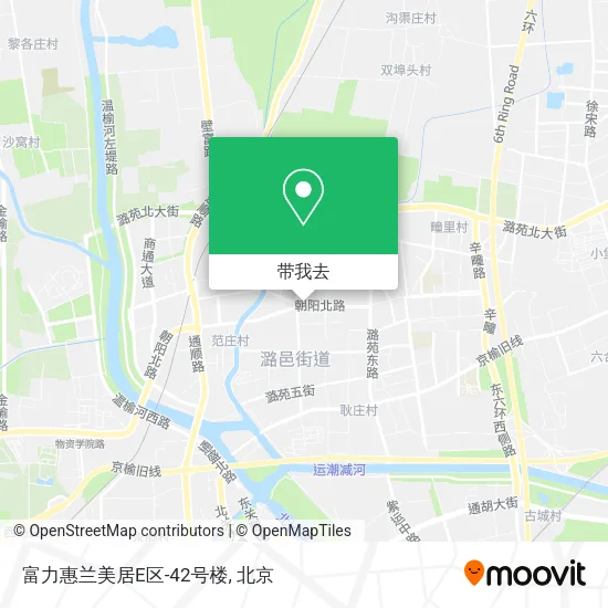 富力惠兰美居E区-42号楼地图