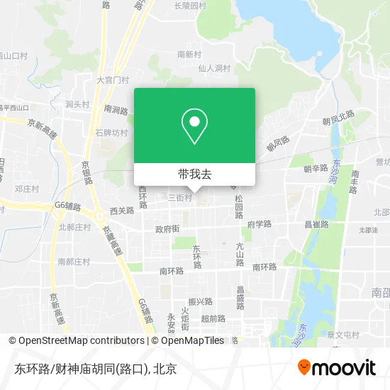 东环路/财神庙胡同(路口)地图