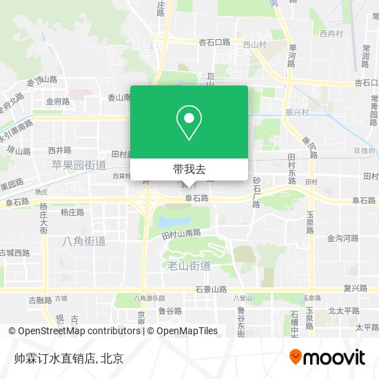 帅霖订水直销店地图
