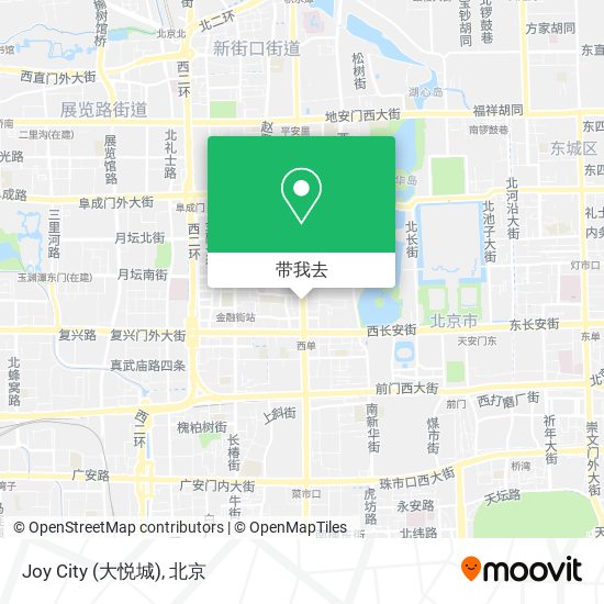 Joy City (大悦城)地图