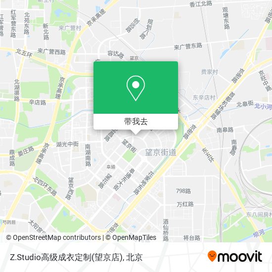 Z.Studio高级成衣定制(望京店)地图