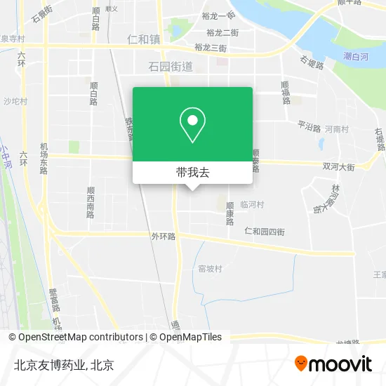 北京友博药业地图
