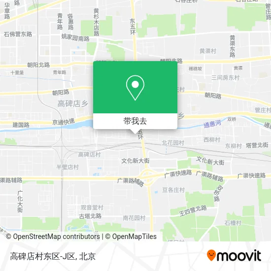 高碑店村东区-J区地图