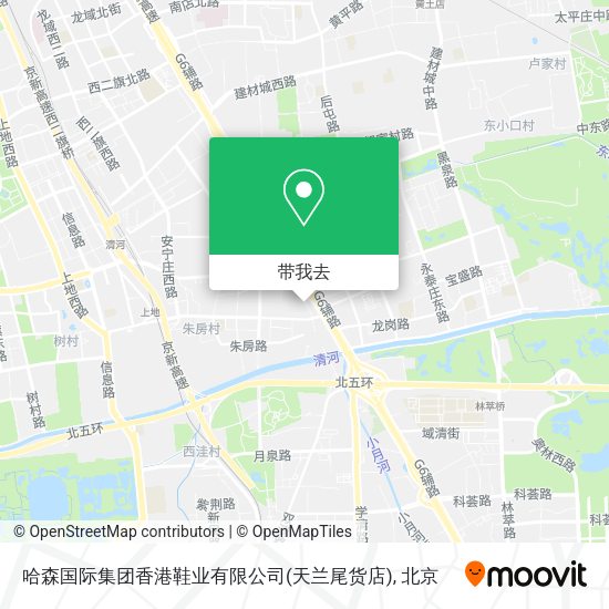 哈森国际集团香港鞋业有限公司(天兰尾货店)地图