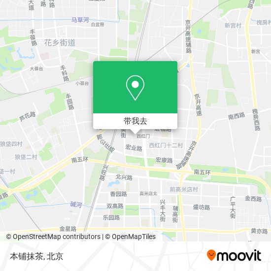 本铺抹茶地图