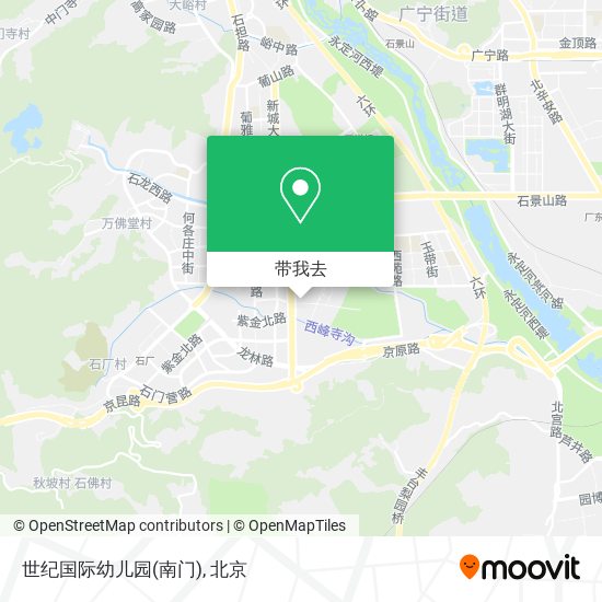 世纪国际幼儿园(南门)地图
