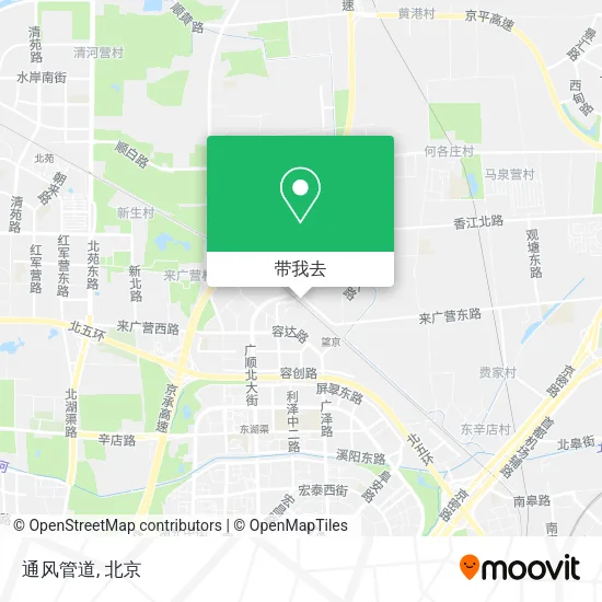 通风管道地图