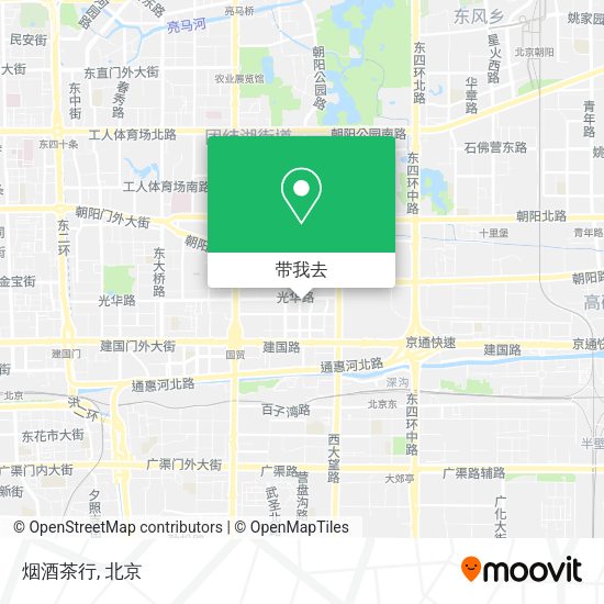 烟酒茶行地图
