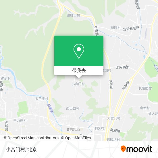 小宫门村地图