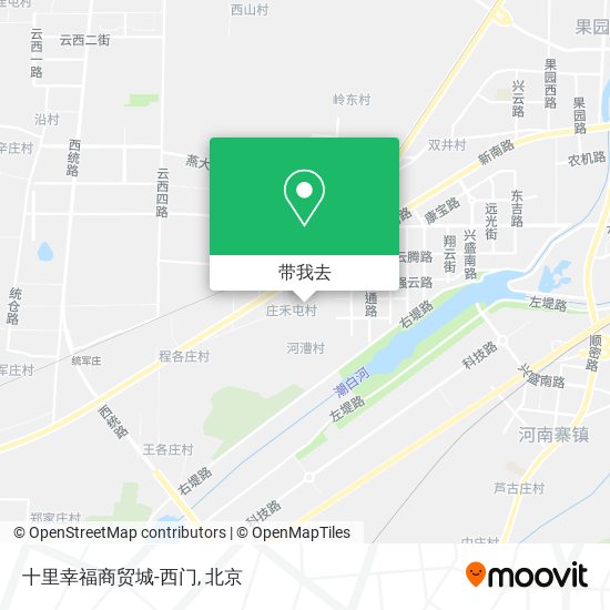 十里幸福商贸城-西门地图