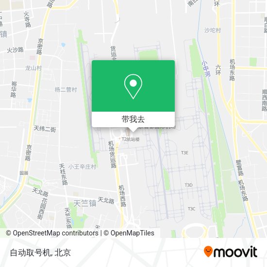 自动取号机地图
