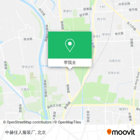 中赫佳人服装厂地图
