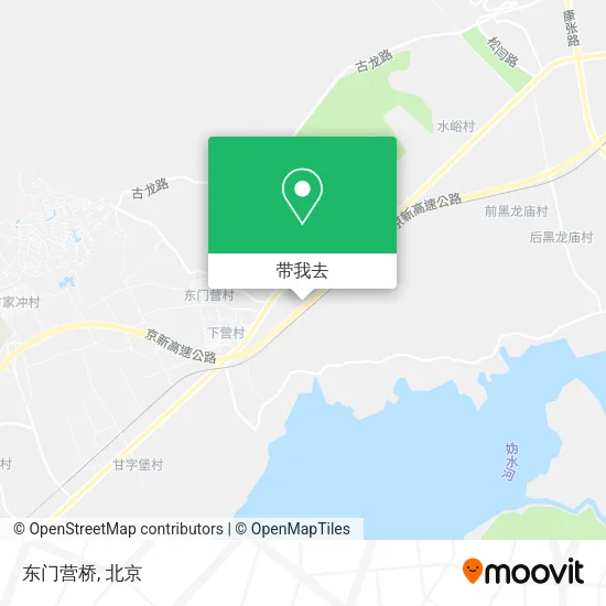 东门营桥地图