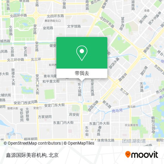 鑫源国际美容机构地图