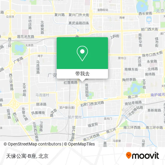天缘公寓-B座地图