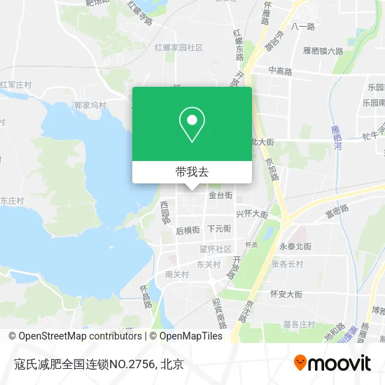 寇氏减肥全国连锁NO.2756地图