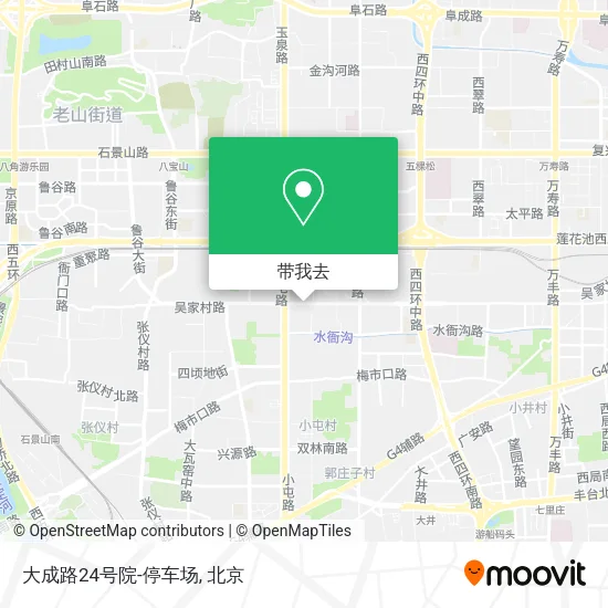 大成路24号院-停车场地图