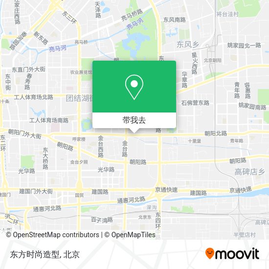 东方时尚造型地图