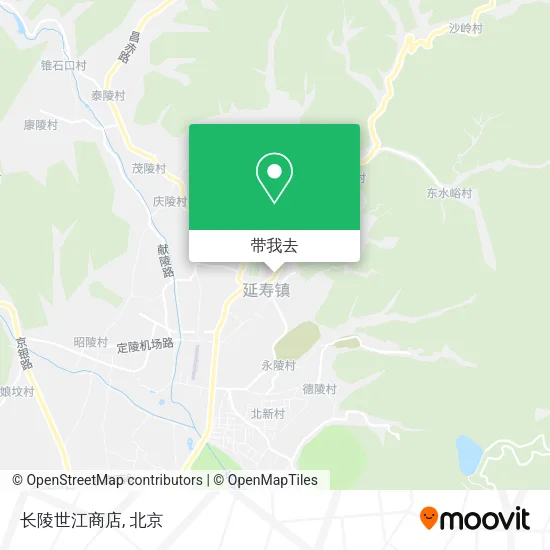 长陵世江商店地图