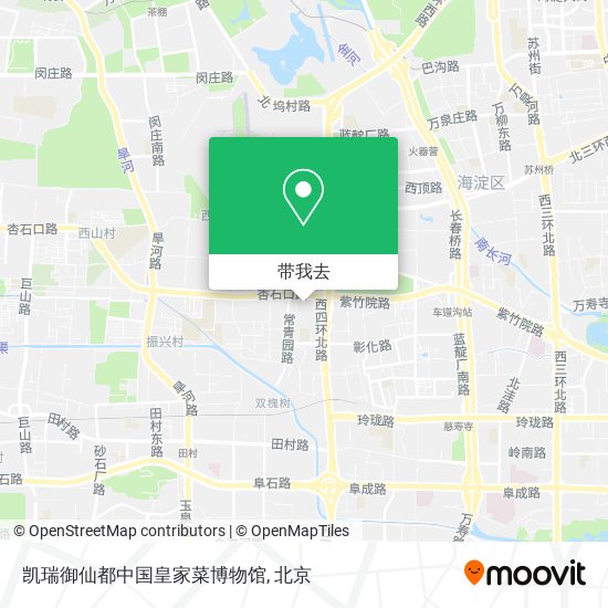 凯瑞御仙都中国皇家菜博物馆地图
