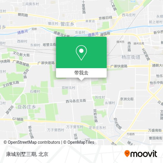 康城别墅三期地图