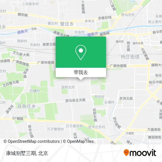 康城别墅三期地图