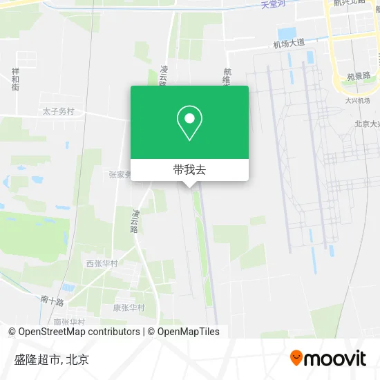 盛隆超市地图