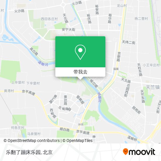 乐翻了蹦床乐园地图