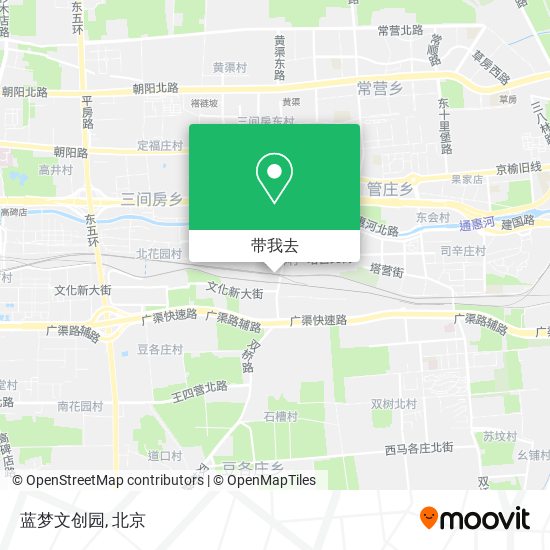 蓝梦文创园地图