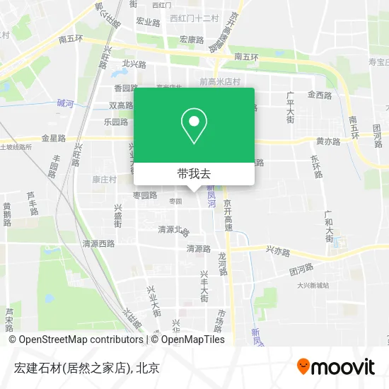 宏建石材(居然之家店)地图