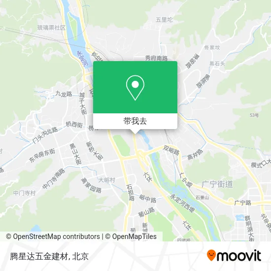 腾星达五金建材地图