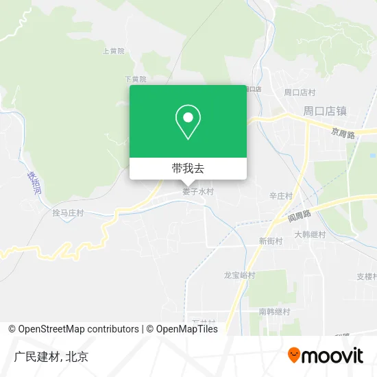 广民建材地图