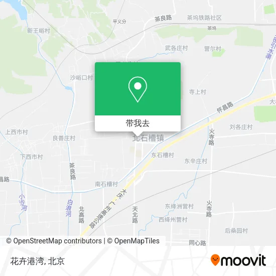花卉港湾地图