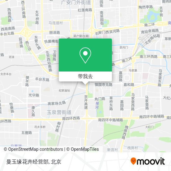 曼玉缘花卉经营部地图