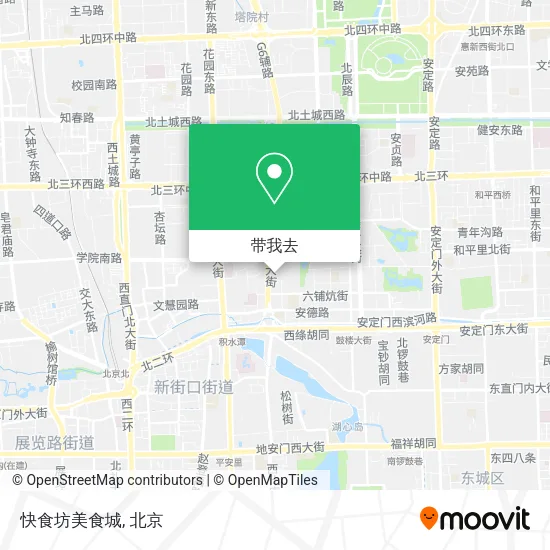 快食坊美食城地图