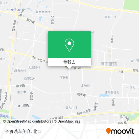 长贯洗车美容地图